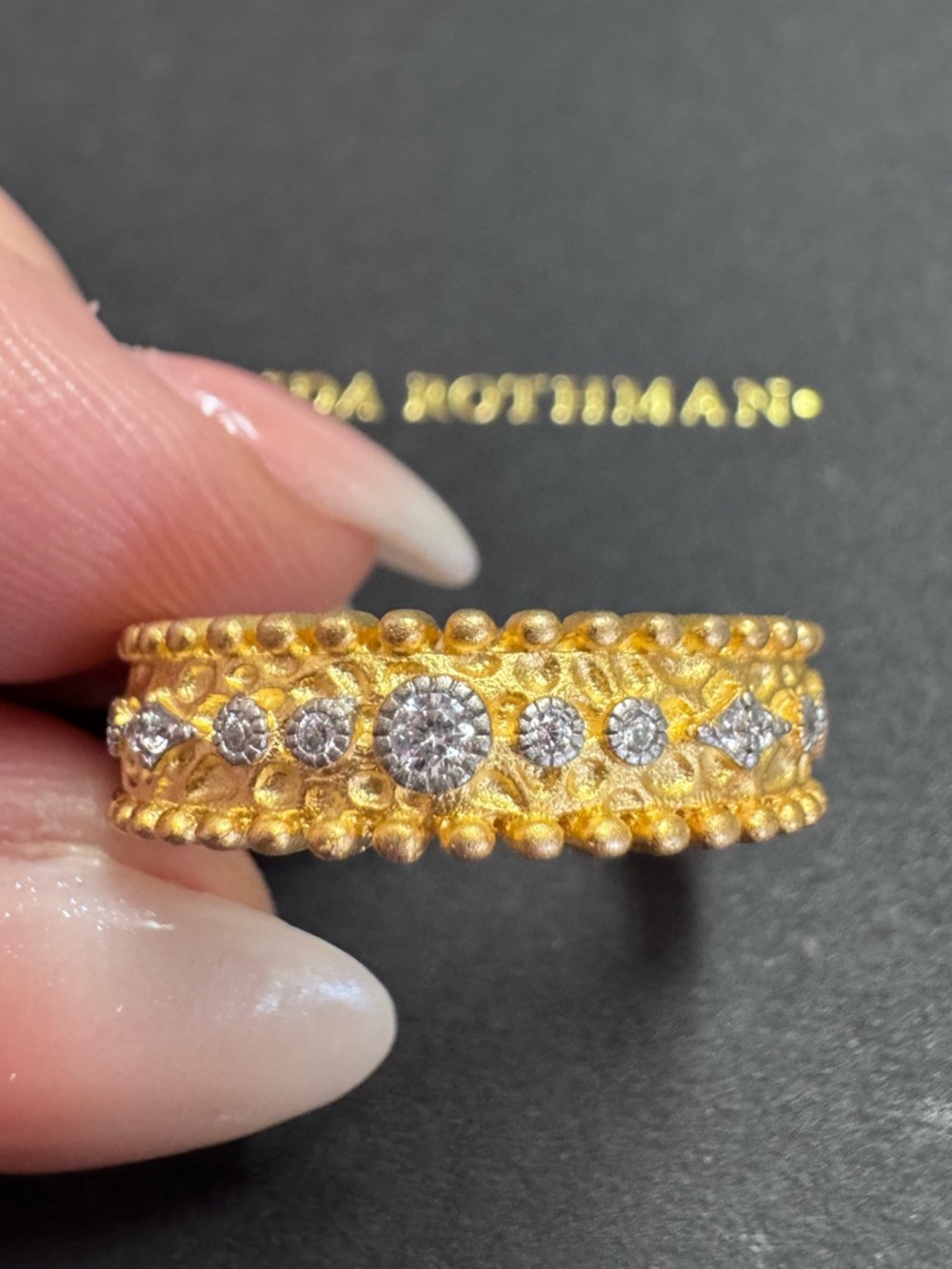 NWOT Frieda Rothman Bezel Set Ring